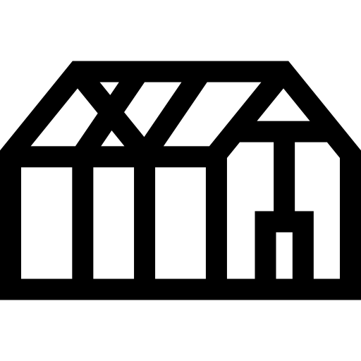 gewächshaus Basic Straight Lineal icon