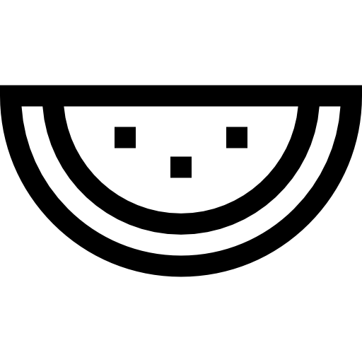 수박 Basic Straight Lineal icon