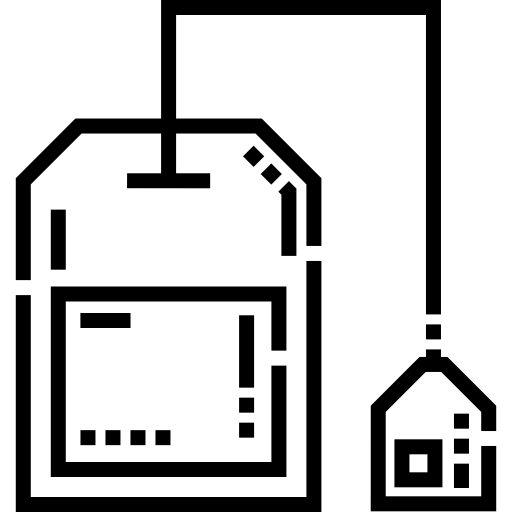 ティーバッグ Detailed Straight Lineal icon
