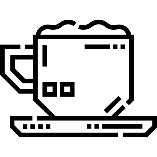 kawa Detailed Straight Lineal ikona