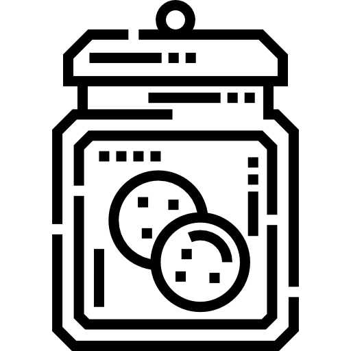 ciastko Detailed Straight Lineal ikona