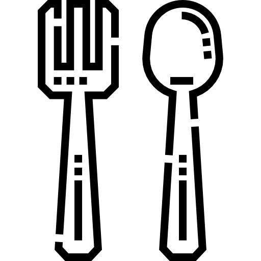 포크 Detailed Straight Lineal icon