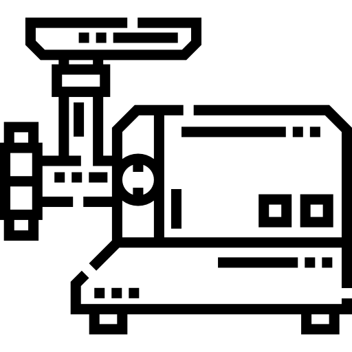 肉挽き器 Detailed Straight Lineal icon