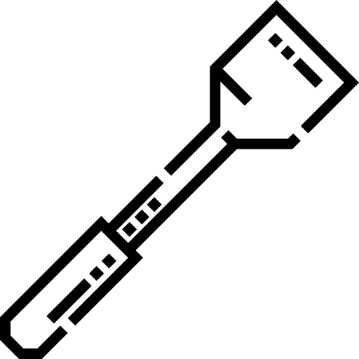 주걱 Detailed Straight Lineal icon