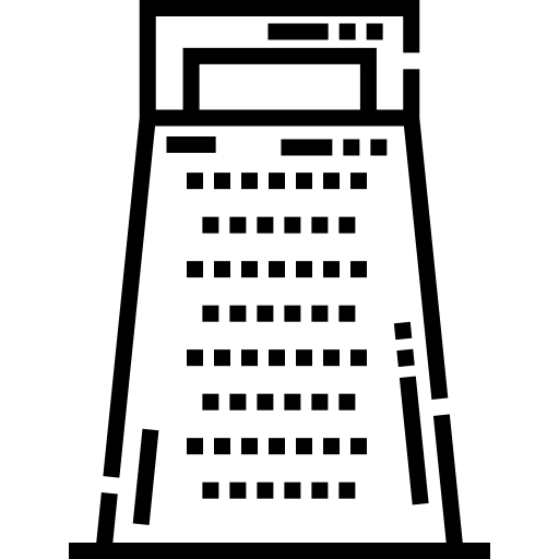 rasp Detailed Straight Lineal icoon