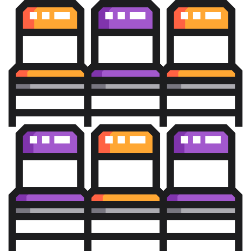 クラス Detailed Straight Lineal color icon