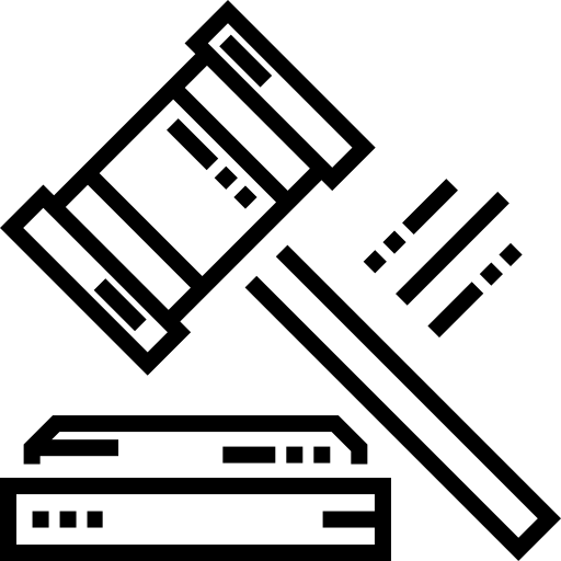 法 Detailed Straight Lineal icon