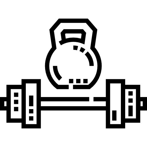 sollevamento pesi Detailed Straight Lineal icona