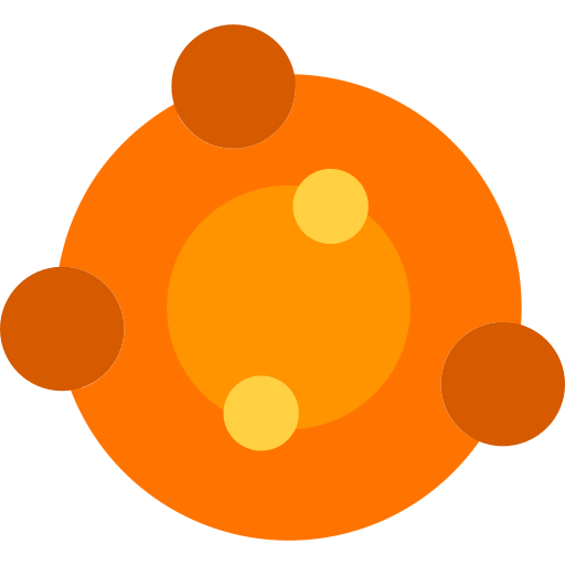 zonnestelsel Generic Flat icoon