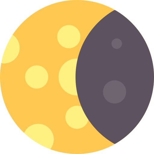 fase lunare Generic Flat icona