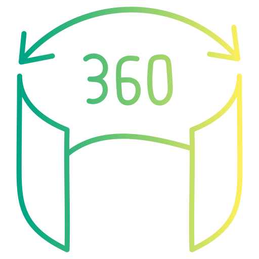 widok 360 Generic Gradient ikona