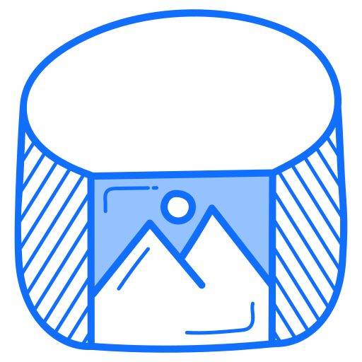 Panoramic Generic Blue icon