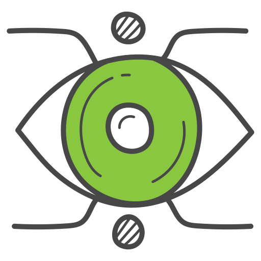 Eye tap Generic Fill & Lineal icon