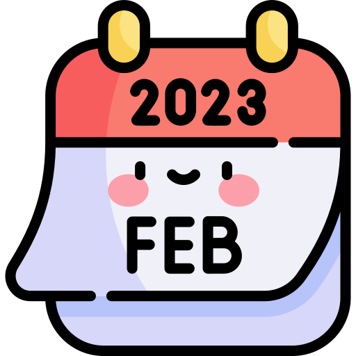 Calendar Kawaii Lineal color icon