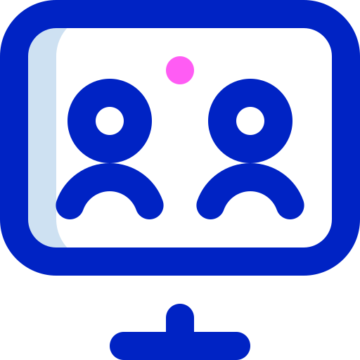 videokonferenz Super Basic Orbit Color icon