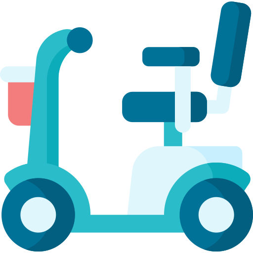 scooter de mobilidade Special Flat Ícone