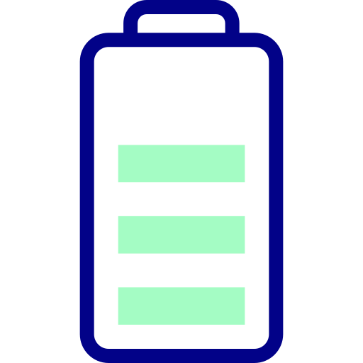 batterie Detailed Mixed Lineal color icon