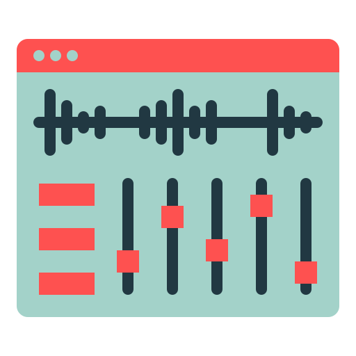 Sound Mixer Generic Flat icon