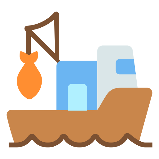 Fishing boat Generic Flat icon