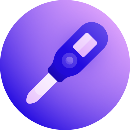 bodenthermometer Gradient Galaxy Gradient icon