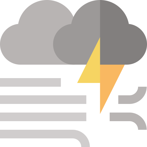 Windstorm Basic Straight Flat icon