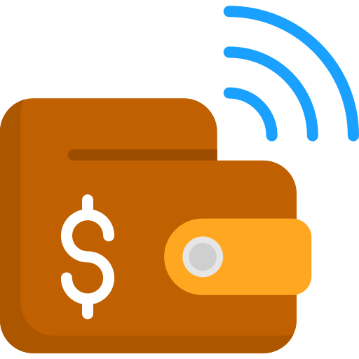 e-wallet Generic Flat icoon