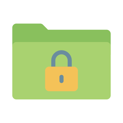 Secure Folder Generic Flat icon