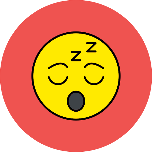 眠る Generic Outline Color icon