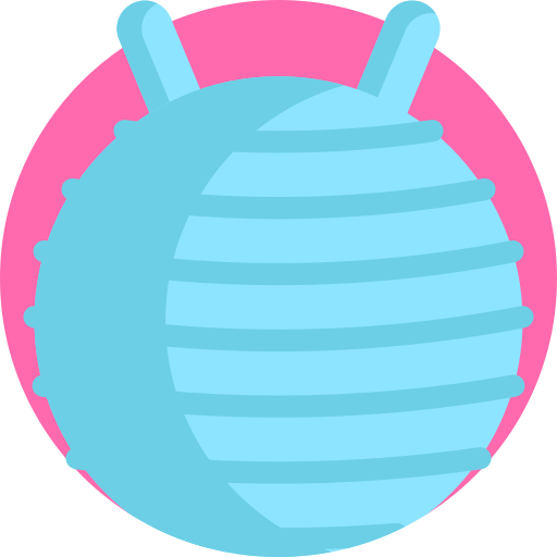 gymnastikball Detailed Flat Circular Flat icon