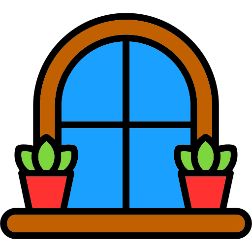 okno Generic Outline Color ikona