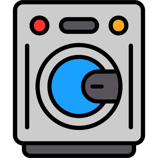 Washing machine Generic Outline Color icon