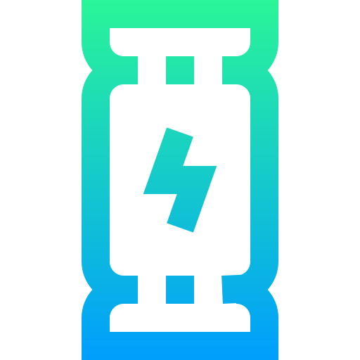 barre d'énergie Super Basic Straight Gradient Icône