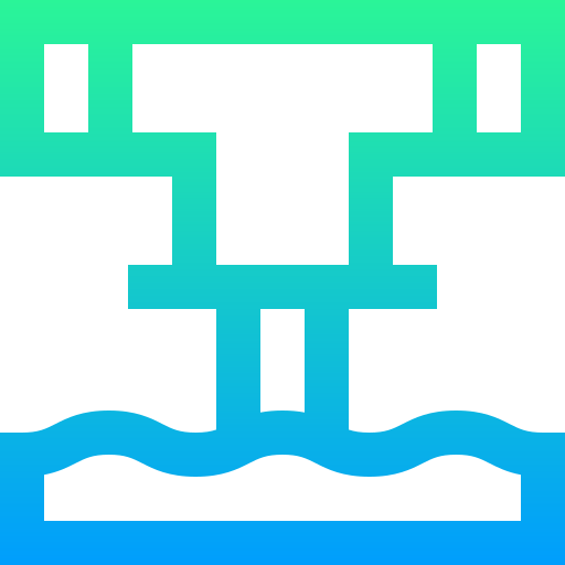 inquinamento dell'acqua Super Basic Straight Gradient icona
