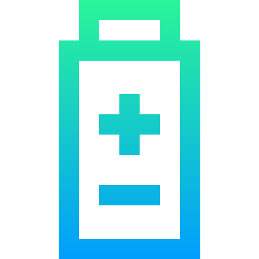 bateria Super Basic Straight Gradient ikona