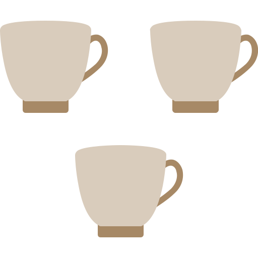 Cups Generic Flat icon