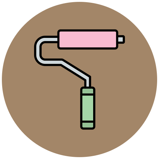 Roller Generic Outline Color icon