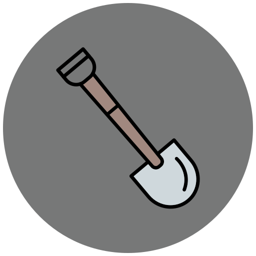 Shovel Generic Outline Color icon