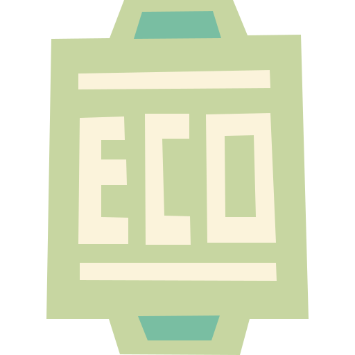 eco Cartoon Flat icon
