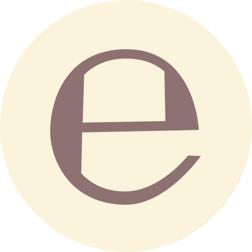e. Cartoon Flat icon