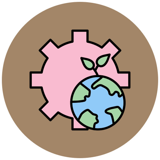 생태계 Generic Outline Color icon