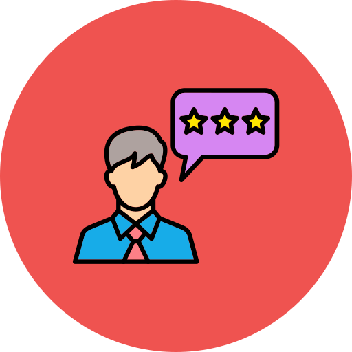 customer review Generic Outline Color icon