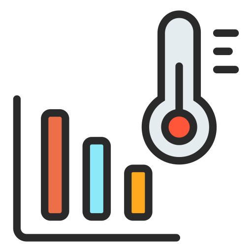 graph Generic Outline Color icon