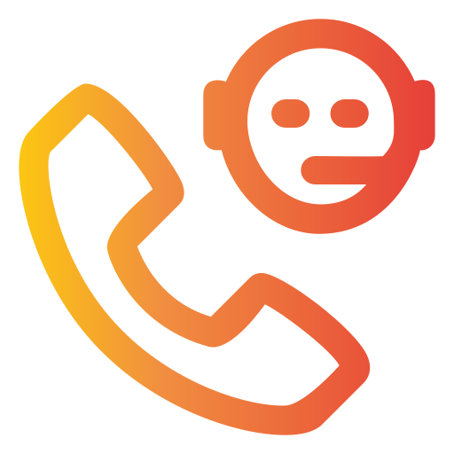 電話 Generic Gradient icon