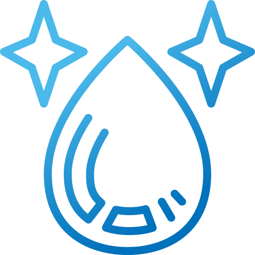 깨끗한 물 Generic Gradient icon