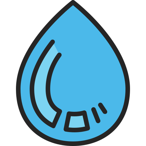 작은 물방울 Generic Outline Color icon