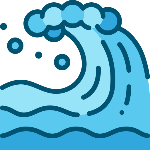 Wave Generic Blue icon