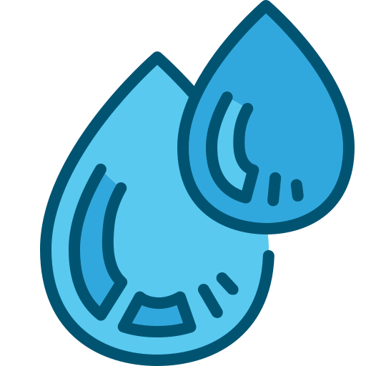Water drop Generic Blue icon