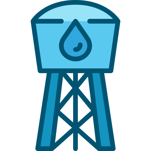 급수탑 Generic Blue icon