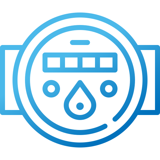 Water meter Generic Gradient icon