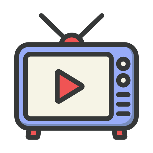 Tv show Generic Outline Color icon